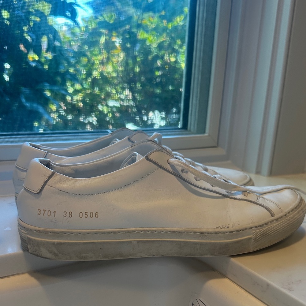 Common Projects White Leather Sneakers